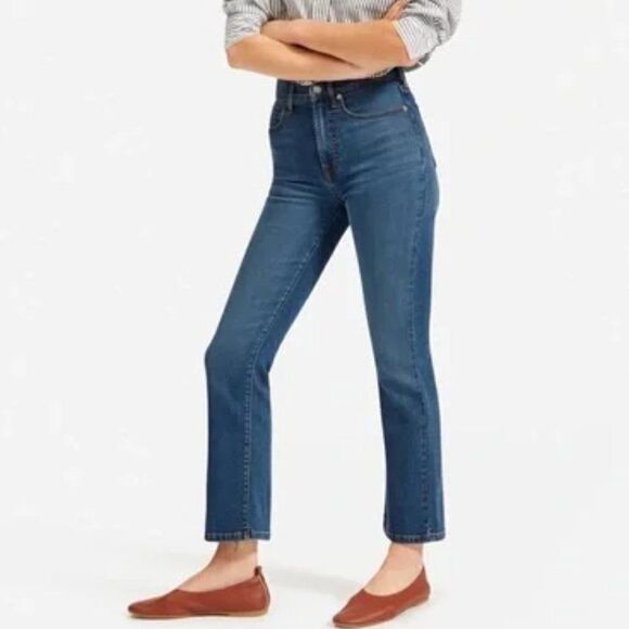 Everlane The Authentic Stretch Slim Bootcut Jean Size 24 - Picture 1 of 10